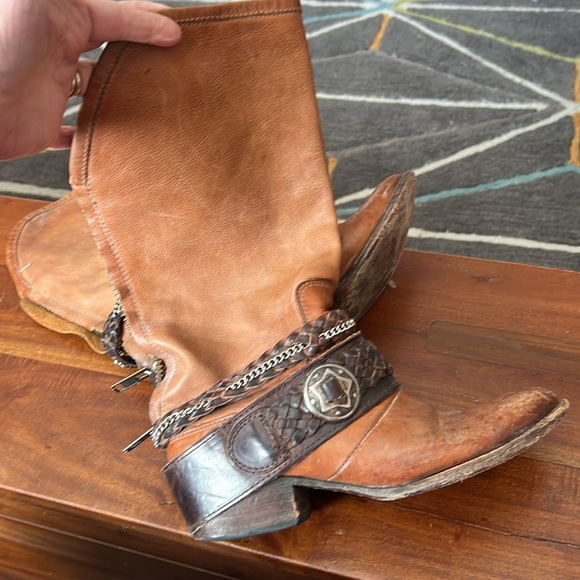 Freebird Breck boots. Super rare. generous calf size. removable adornments - Picture 8 of 14